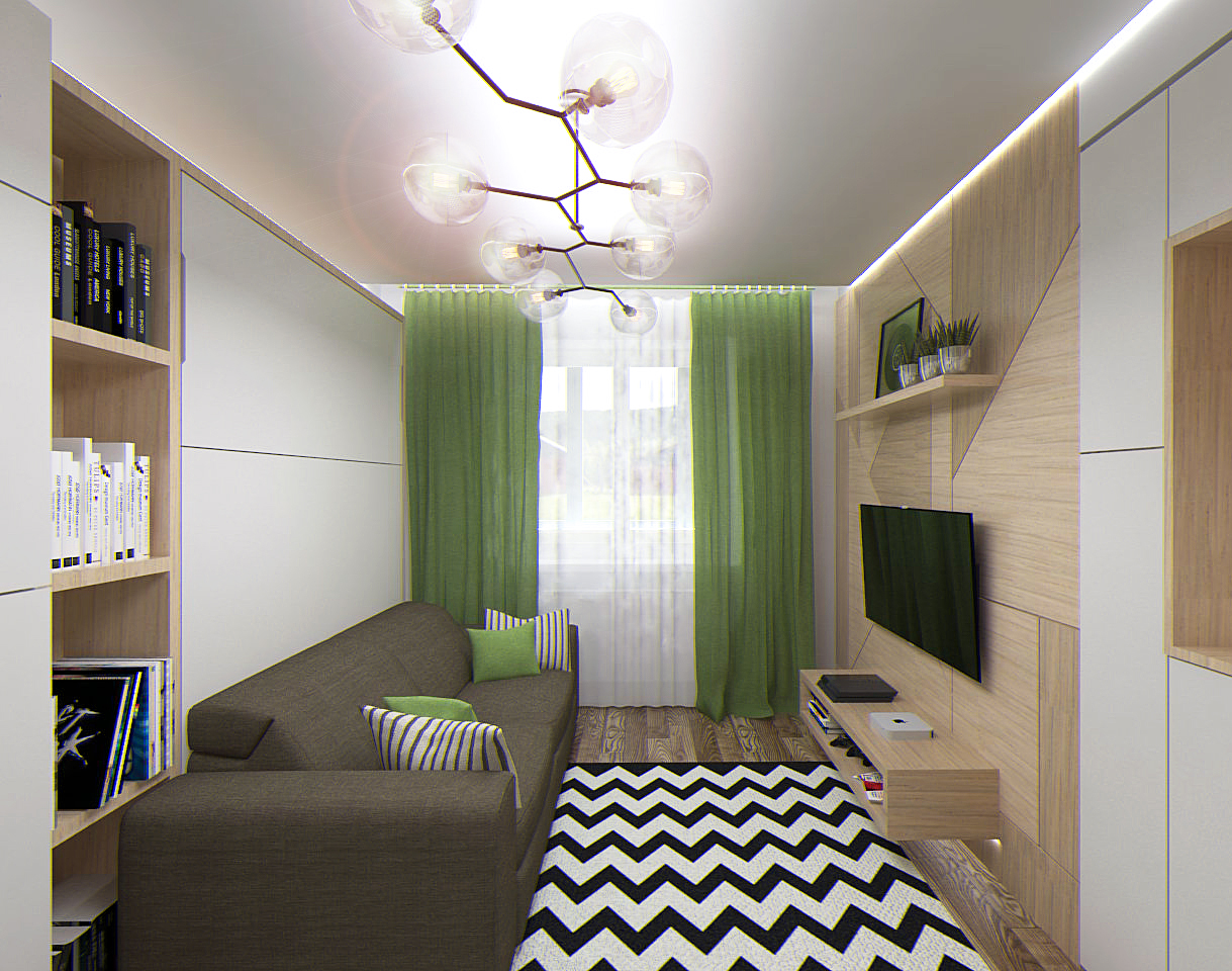 Интерьер квартиры 50 м.кв.