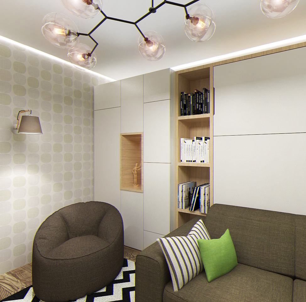 Интерьер квартиры 50 м.кв.